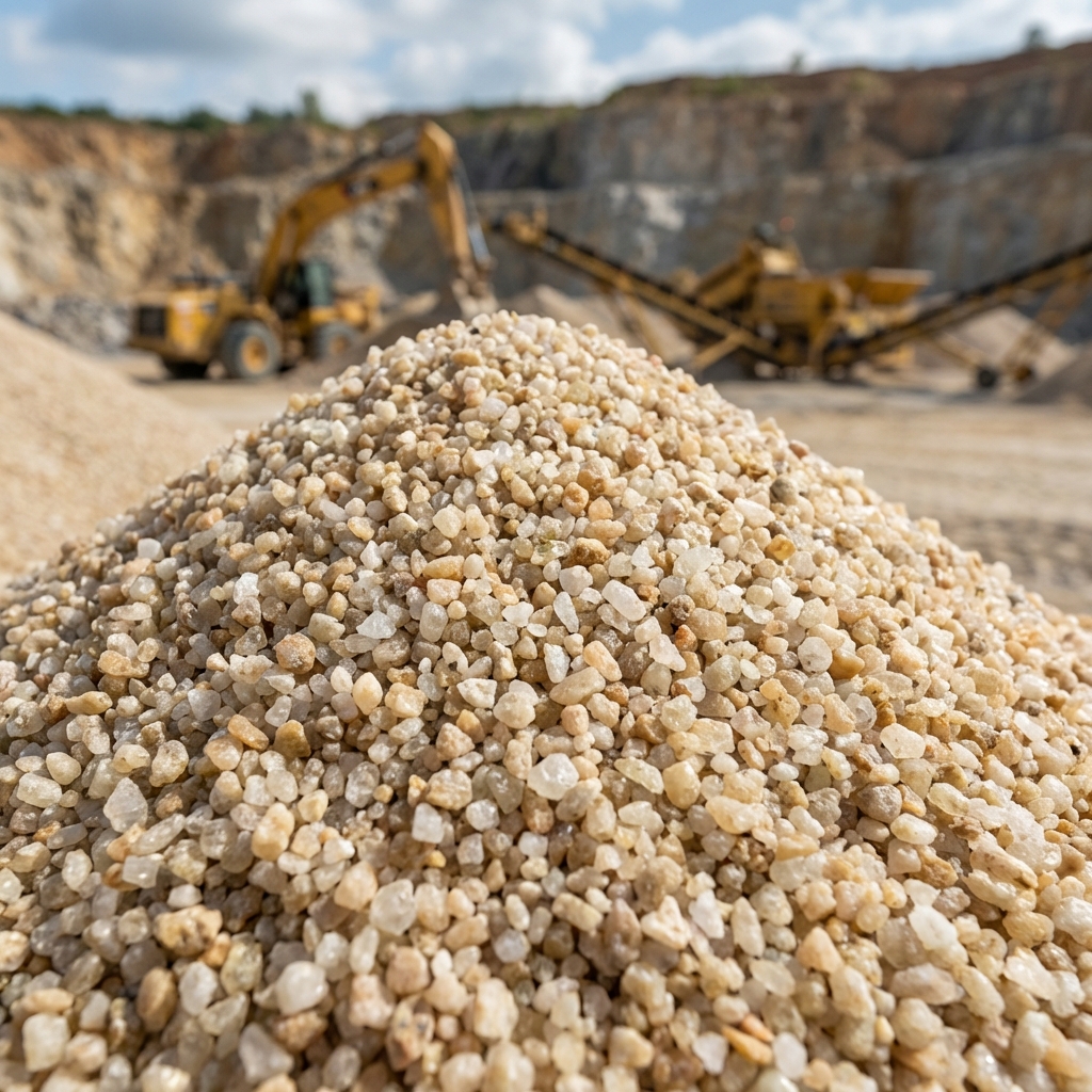 Arena de Cantera en Yacimiento